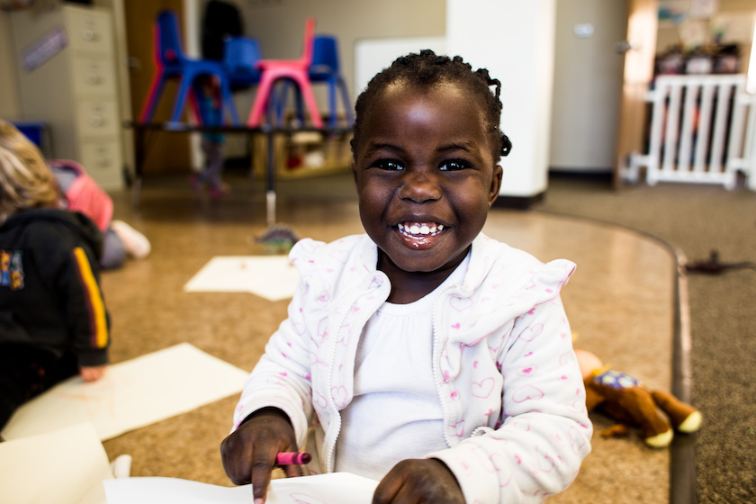 Daycare kids at Embe