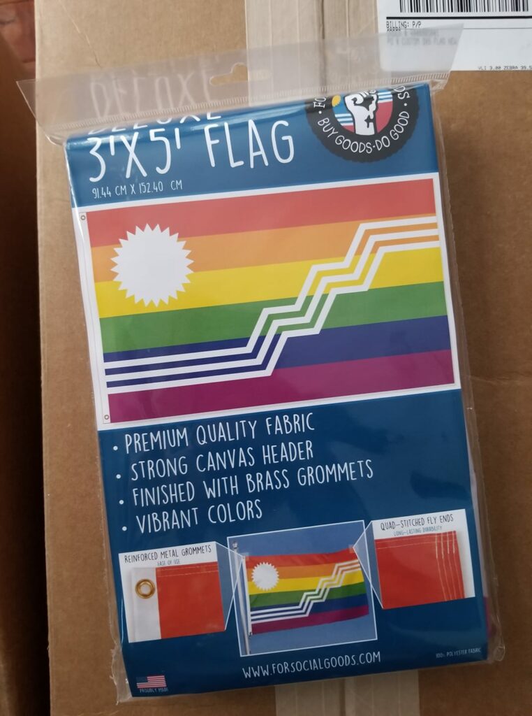For Social Good pride flag