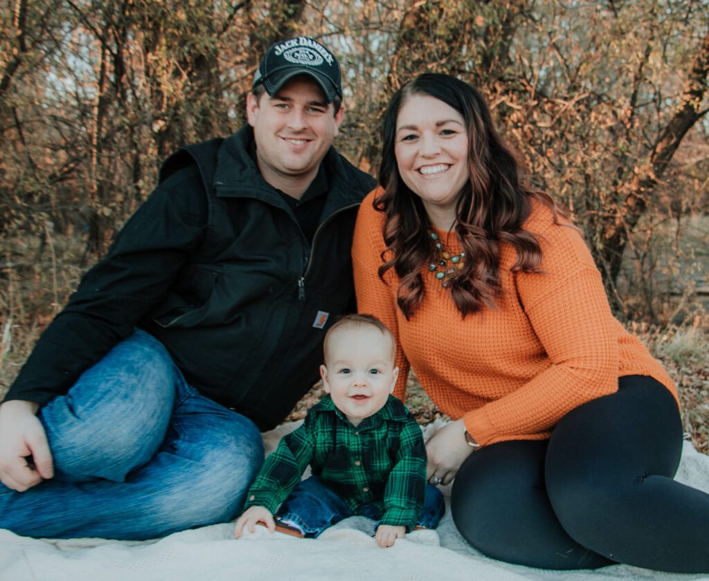 Hayley Hanson and family
