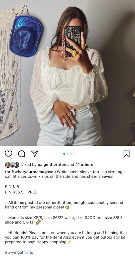 Abbie Griffin, thriftwhatyourmamagaveu