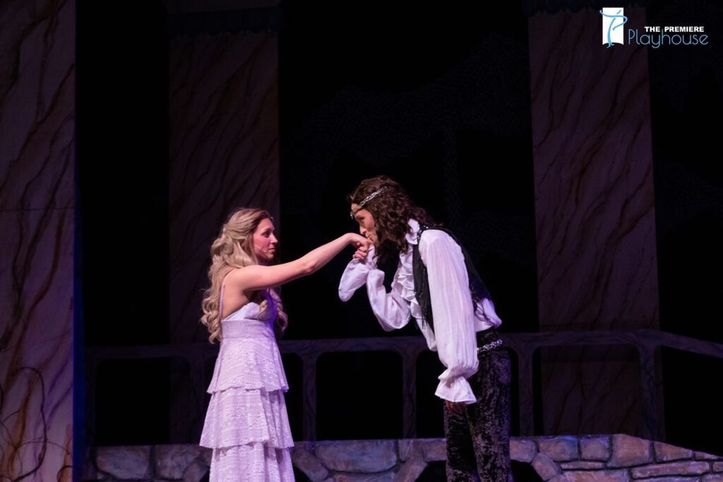 Katelyn Walsh performing in a production by the Premiere Playhouse in Sioux Falls SD