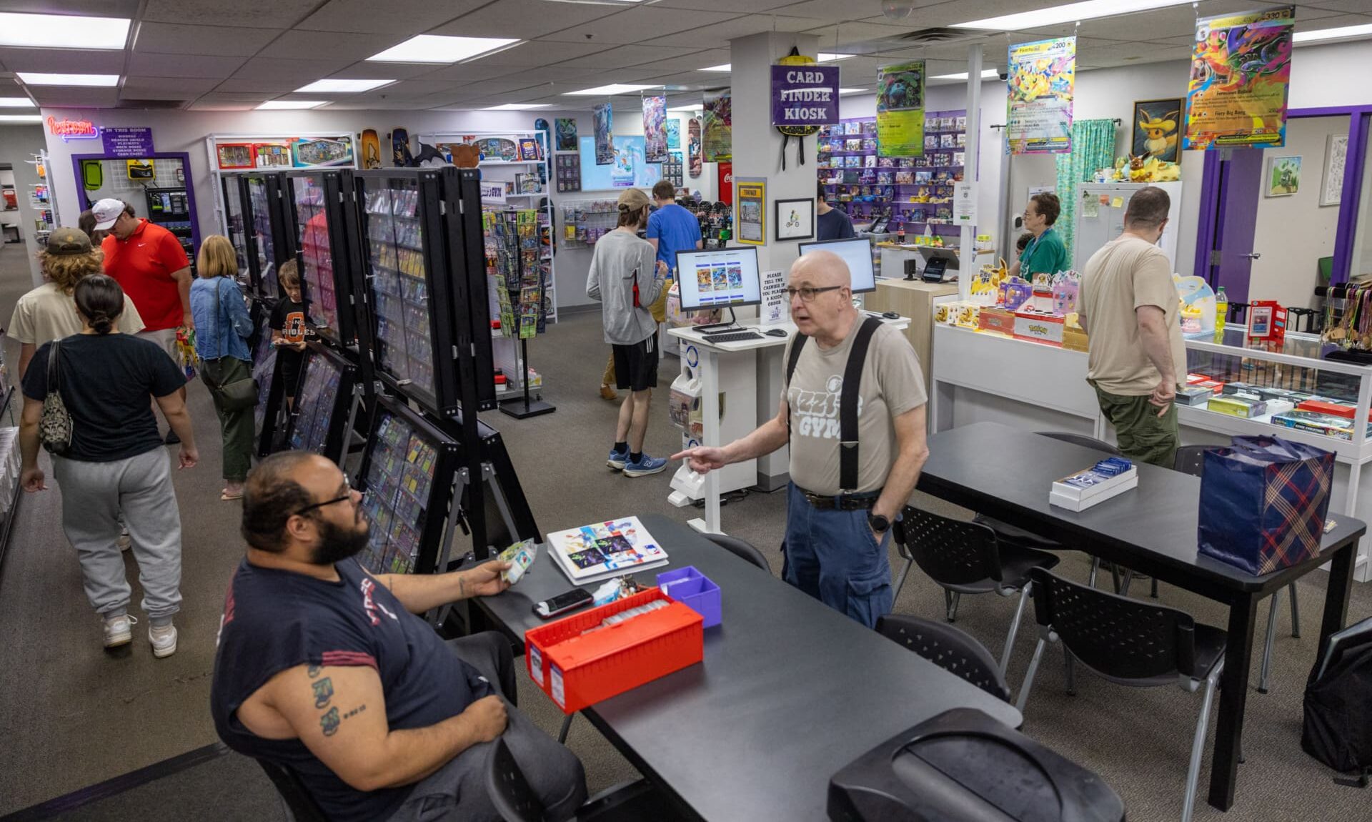 Inside Izzi’s Gym, collectibles drive growing spirit of community